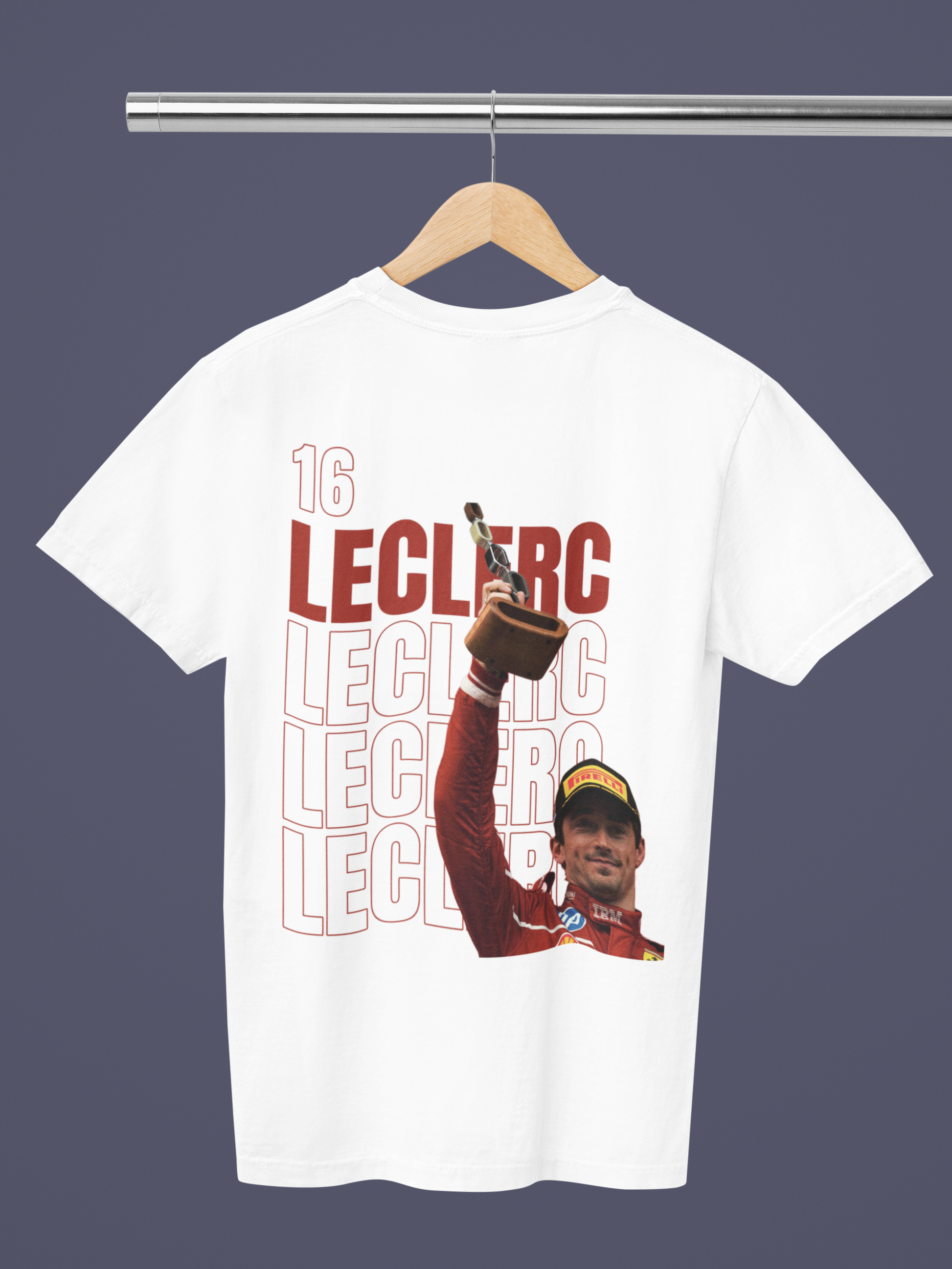 boxbox Oversized T-shirt Charles Leclerc