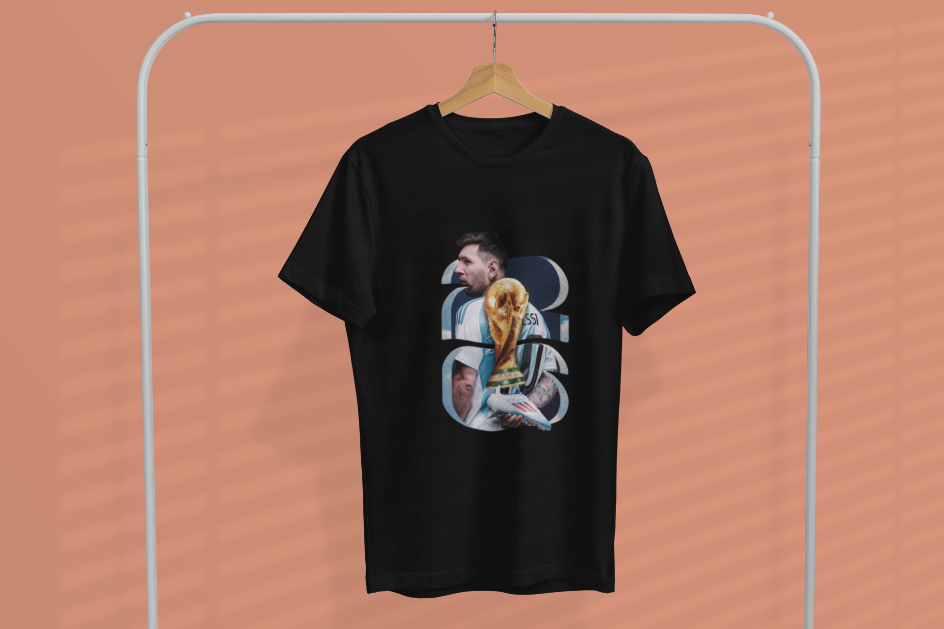Lionel Messi World cup Tshirt
