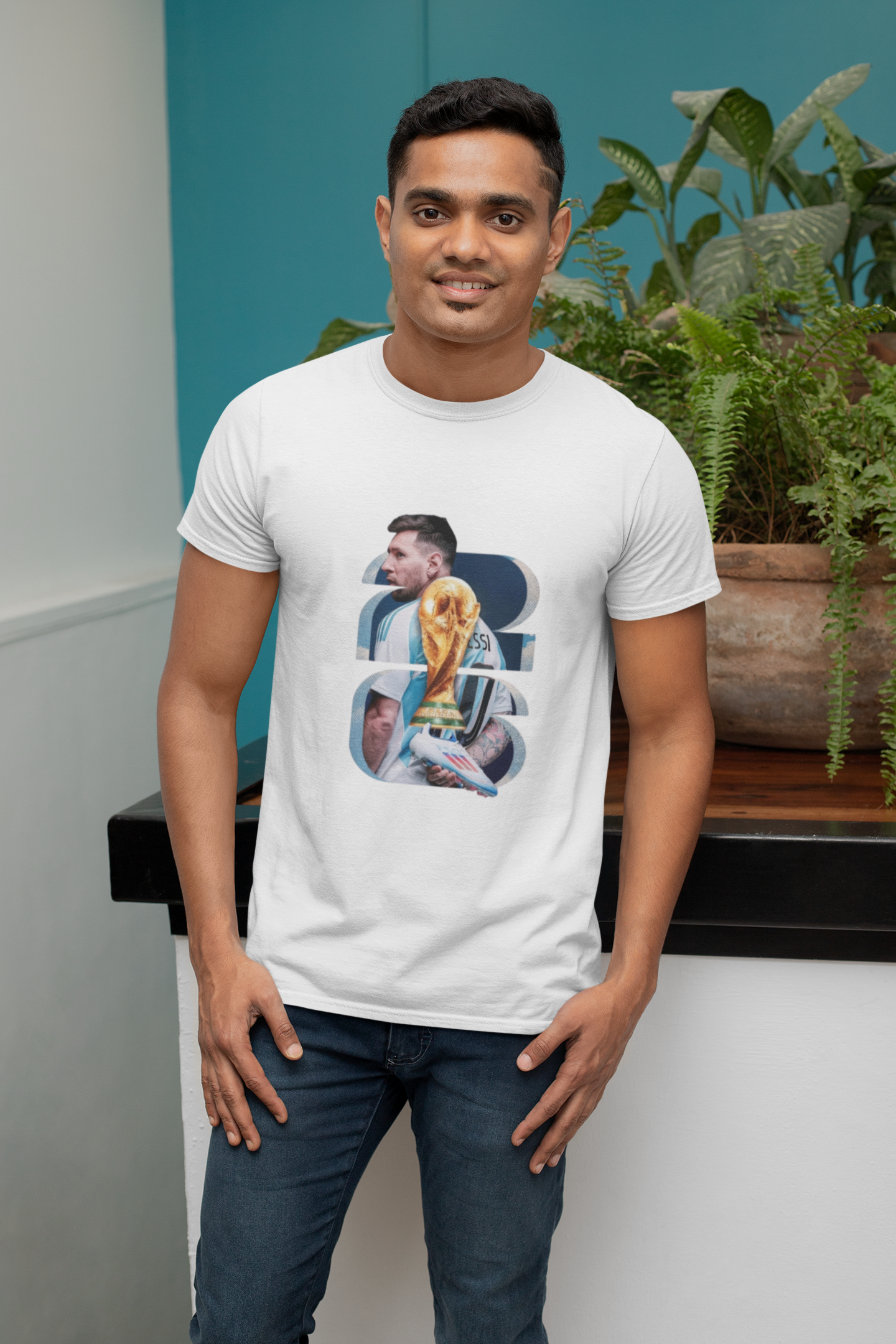 Lionel Messi World cup Tshirt