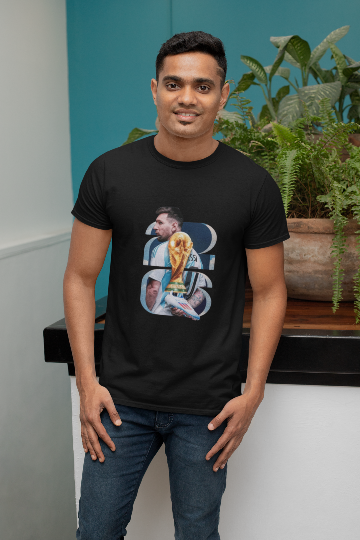 Lionel Messi World cup Tshirt