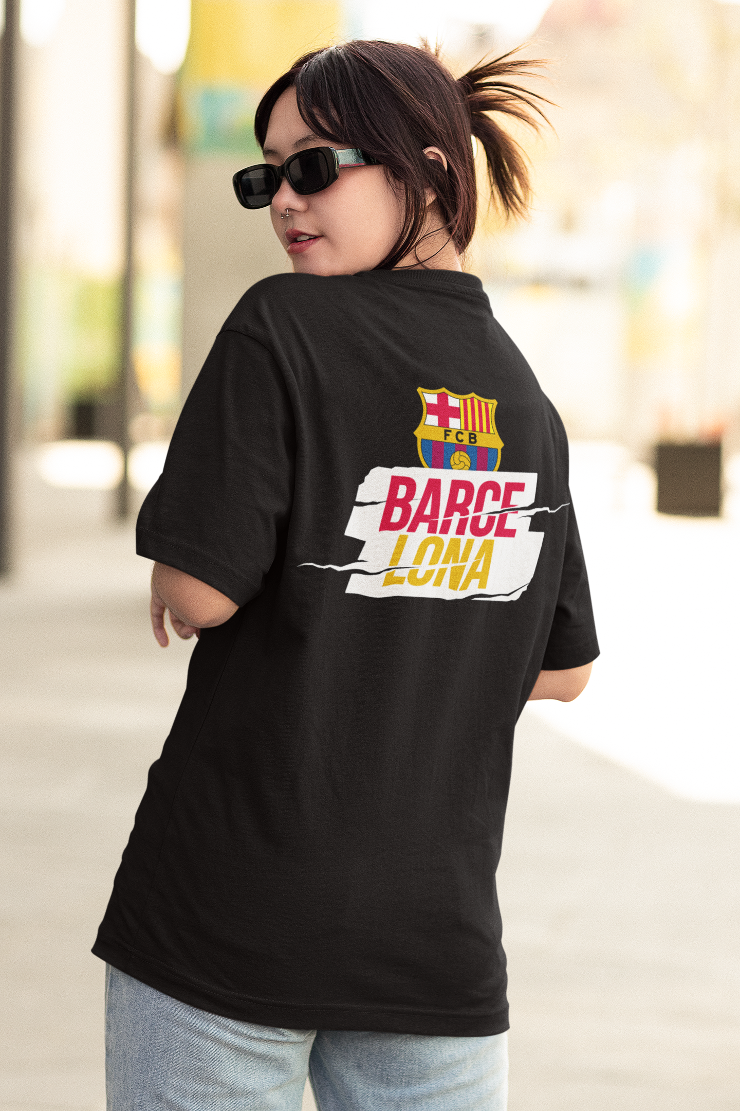 Barcelona Oversized Tshirt