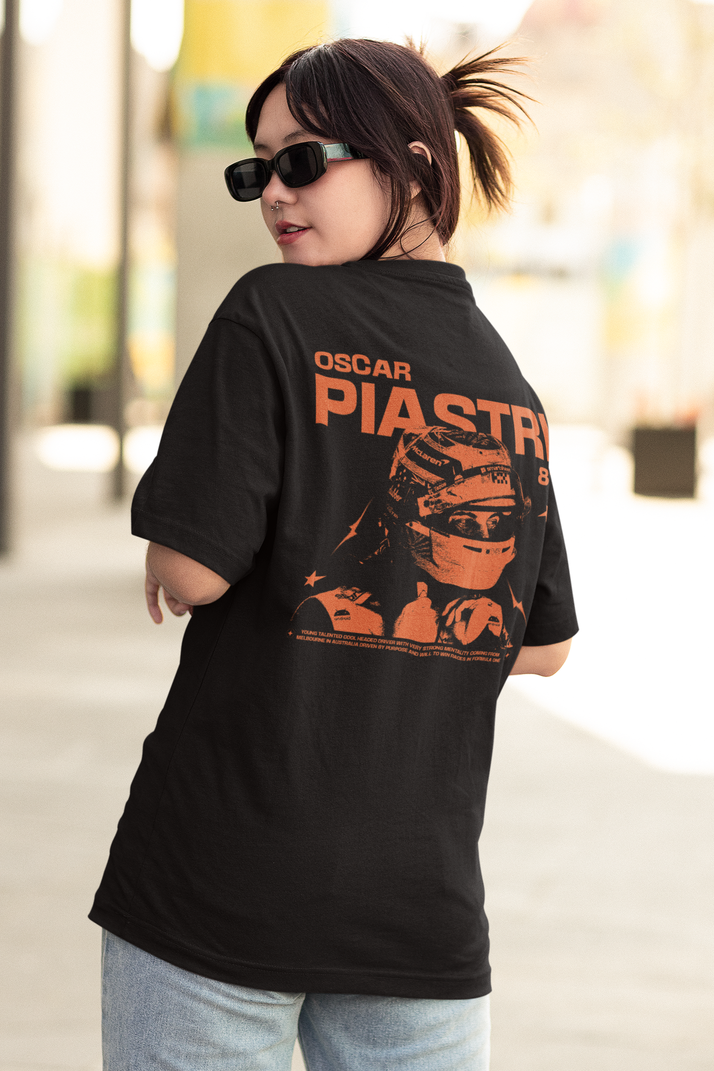boxbox Oversized T-shirt Oscar Piastri