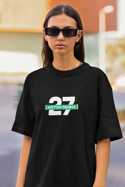 boxbox Oversized T-shirt Ayrton Senna