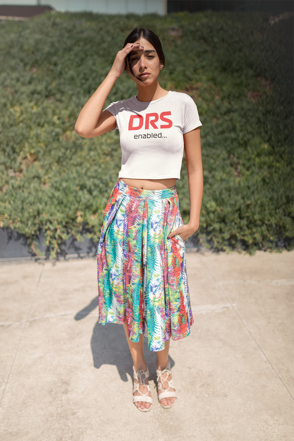 Formula 1 DRS Enabled Crop Top