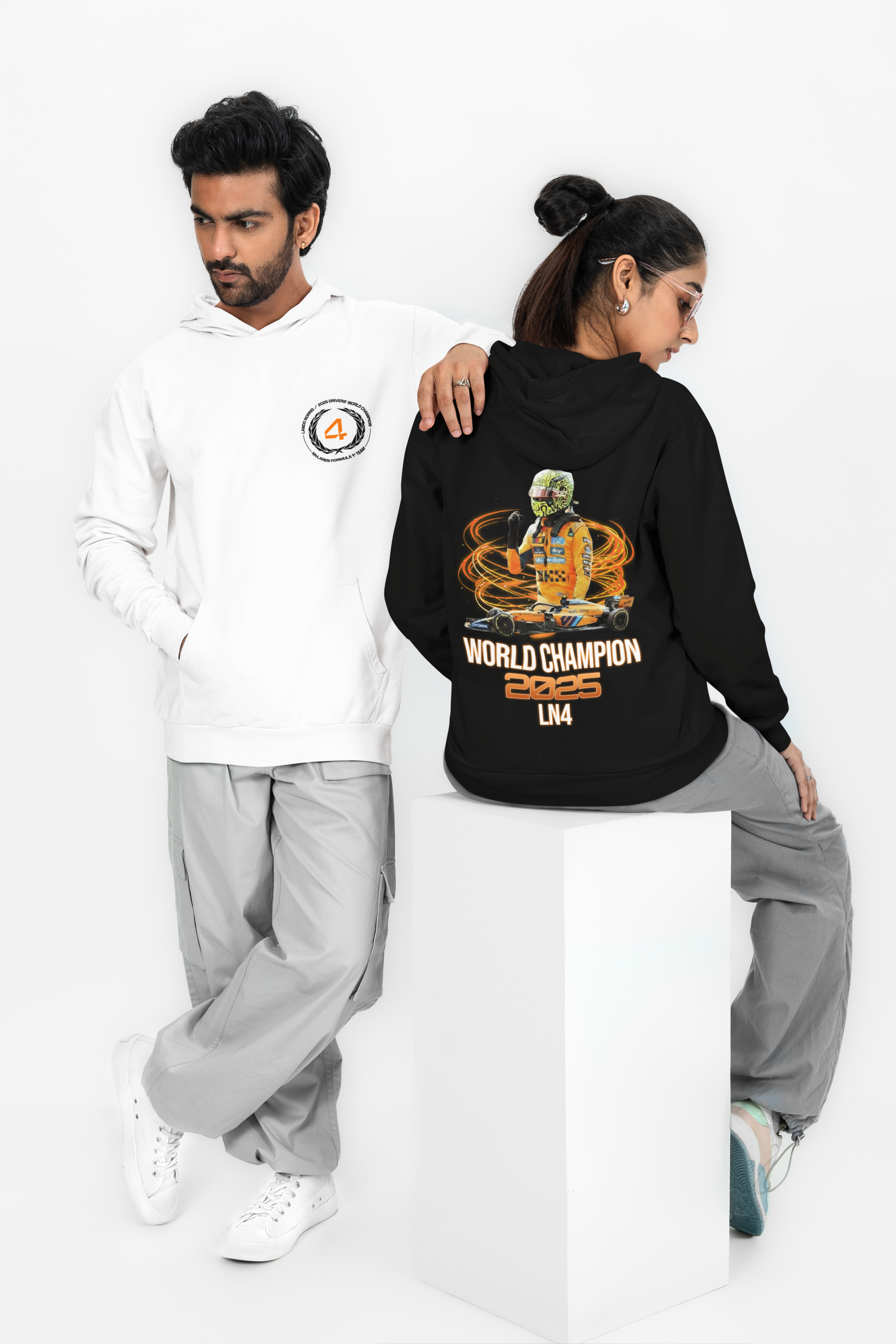 Lando Norris World Championship 2025 Formula 1 Hoodie