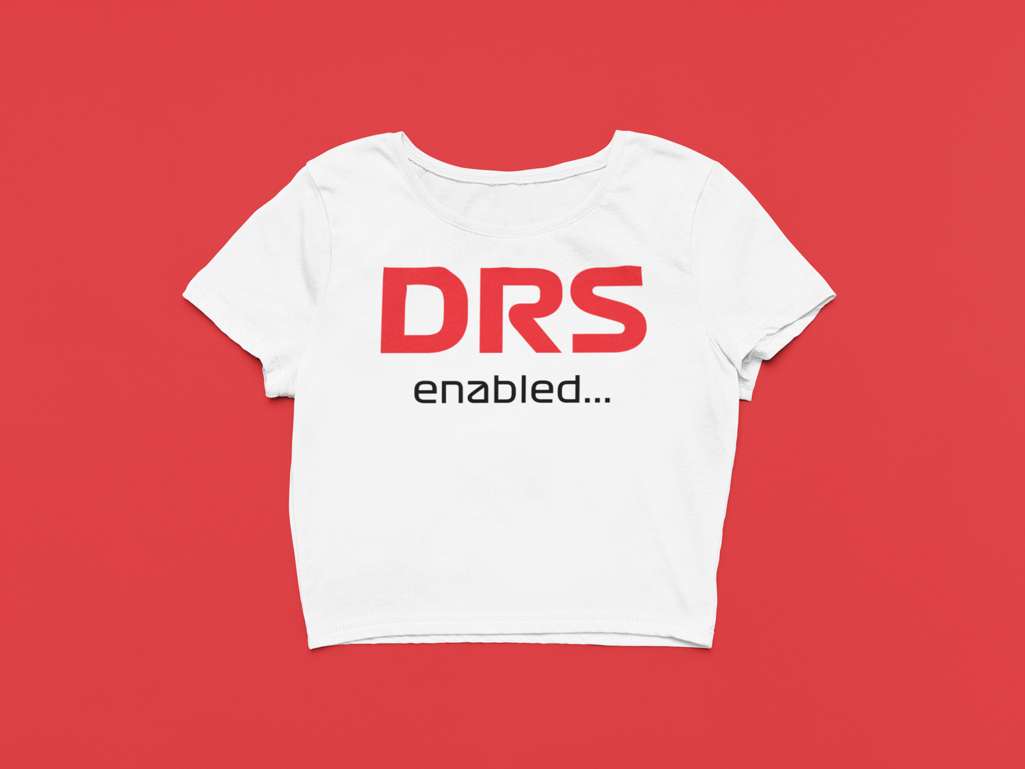 Formula 1 DRS Enabled Crop Top