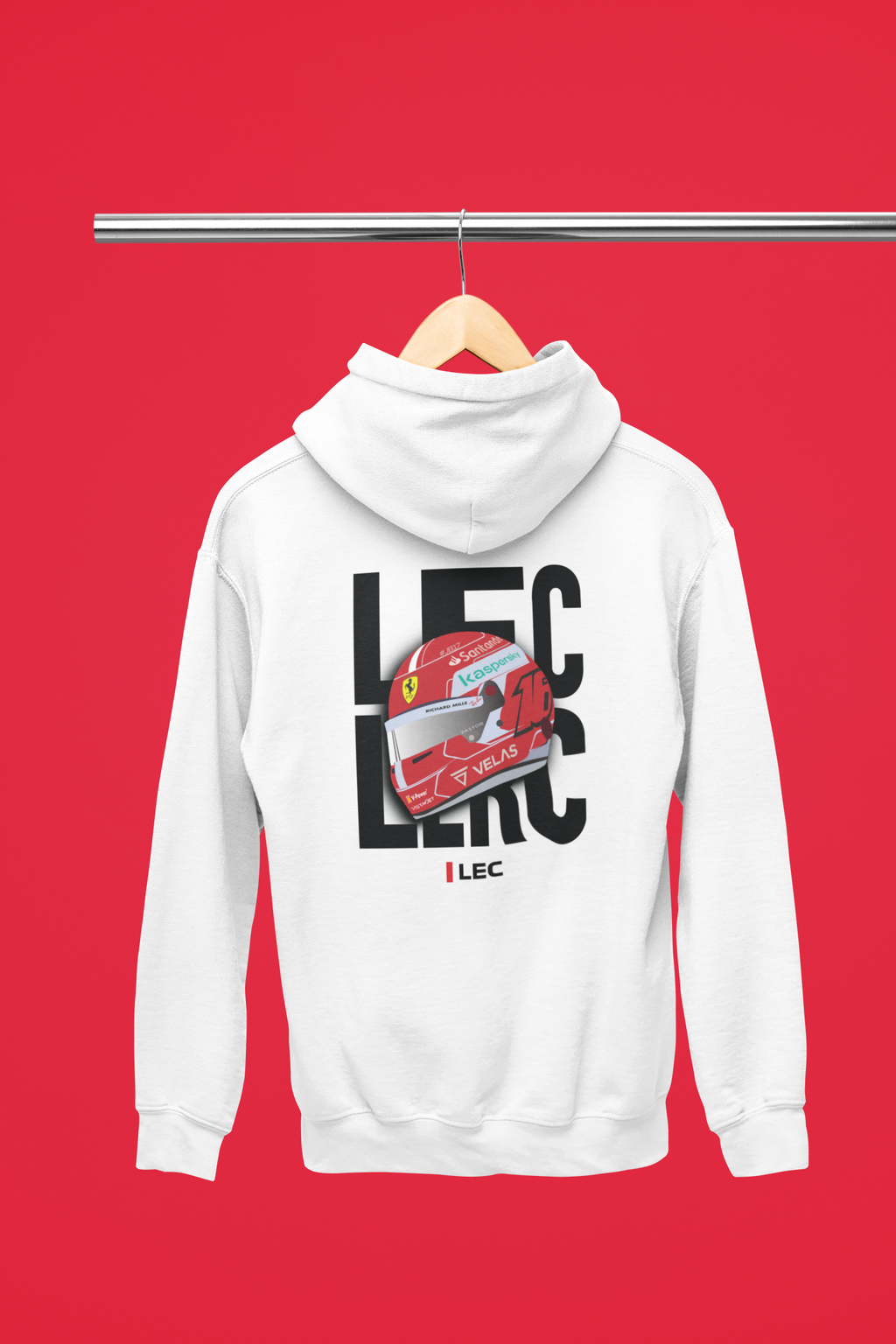 Formula 1 Charles Leclerc Helmet Hoodie - boxbox