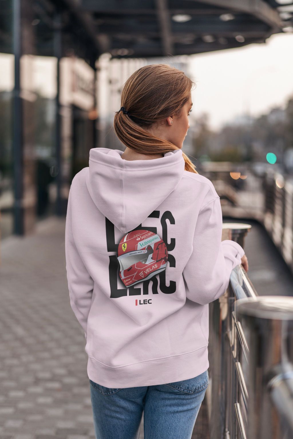 Formula 1 Charles Leclerc Helmet Hoodie - boxbox