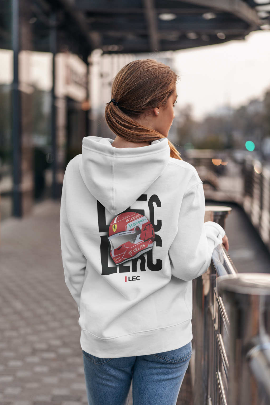 Formula 1 Charles Leclerc Helmet Hoodie - boxbox