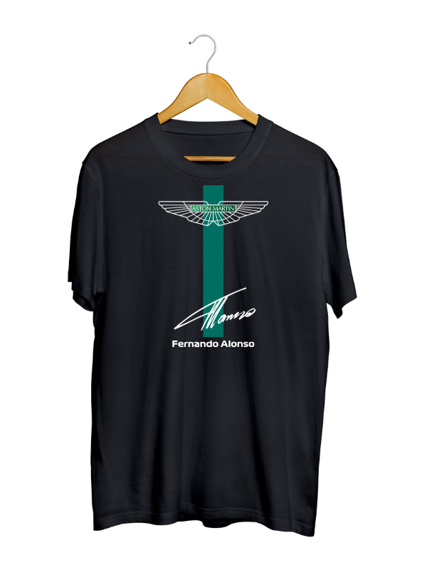 Formula 1 Fernando Alonso Aston Martin T-Shirt - boxbox