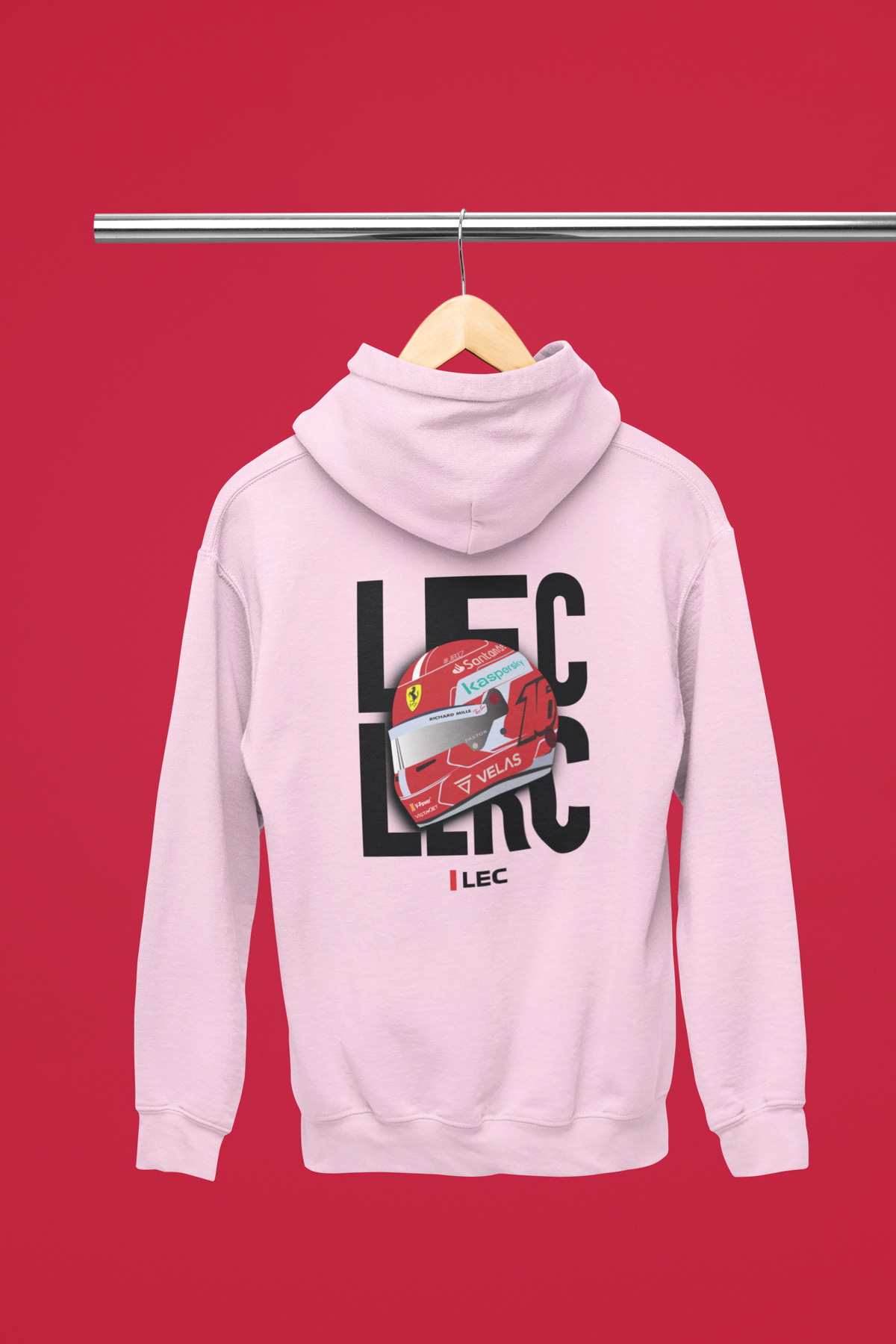 Formula 1 Charles Leclerc Helmet Hoodie - boxbox