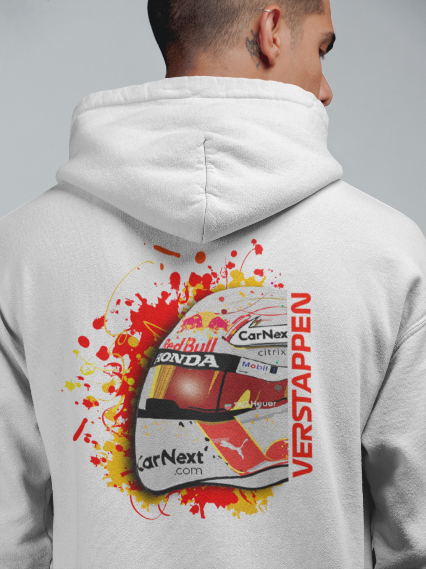 Formula 1 Max Verstappen Helmet Hoodie - boxbox