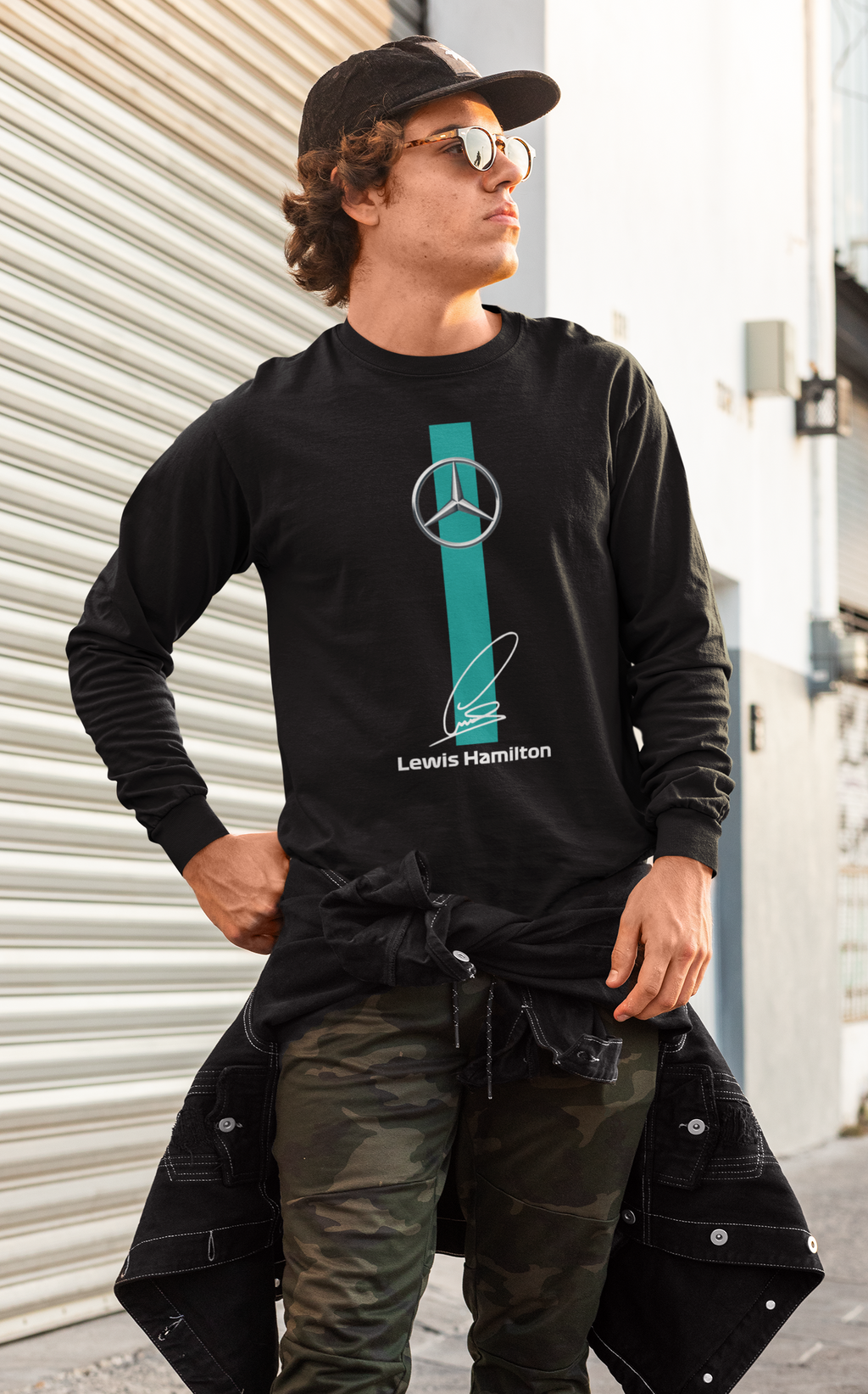 F1 Sweatshirt Lewis Hamilton Mercedes - boxbox