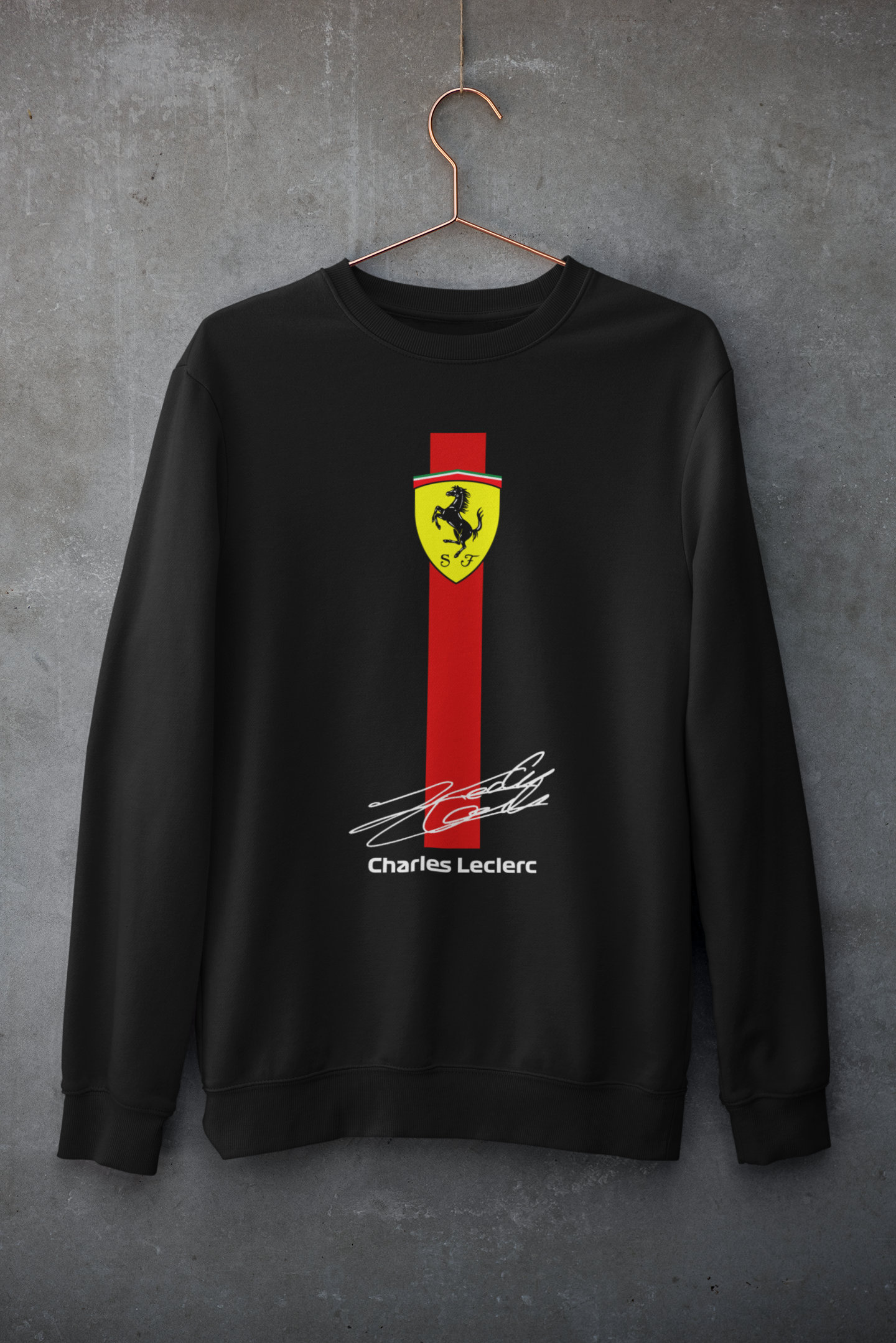 F1 Sweatshirt Charles Leclerc Ferrari - boxbox