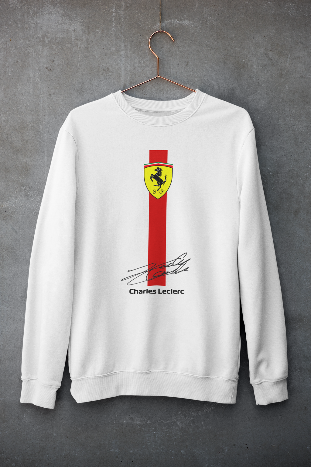 F1 Sweatshirt Charles Leclerc Ferrari - boxbox