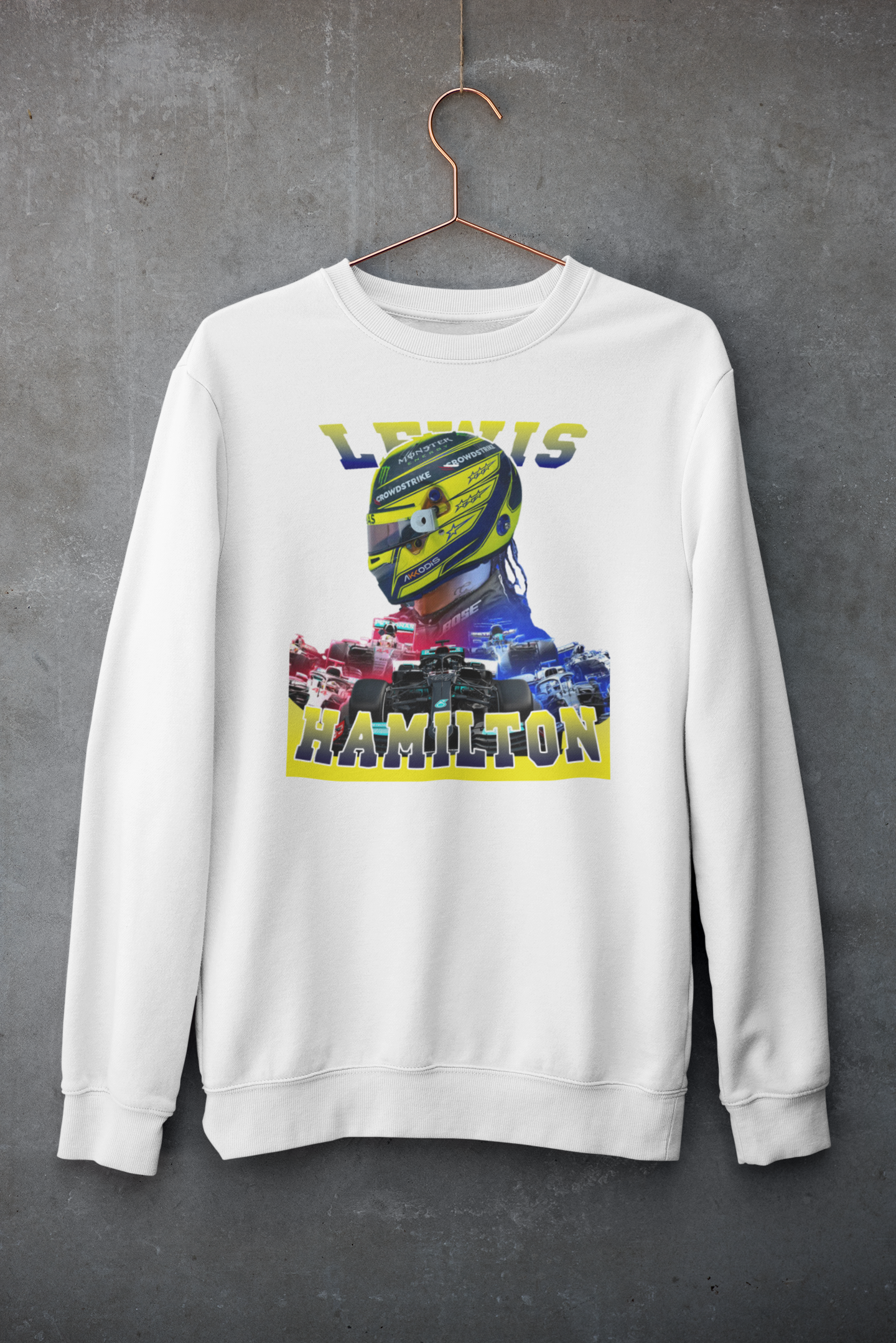 Lewis hamilton crew neck 2025 sweatshirt