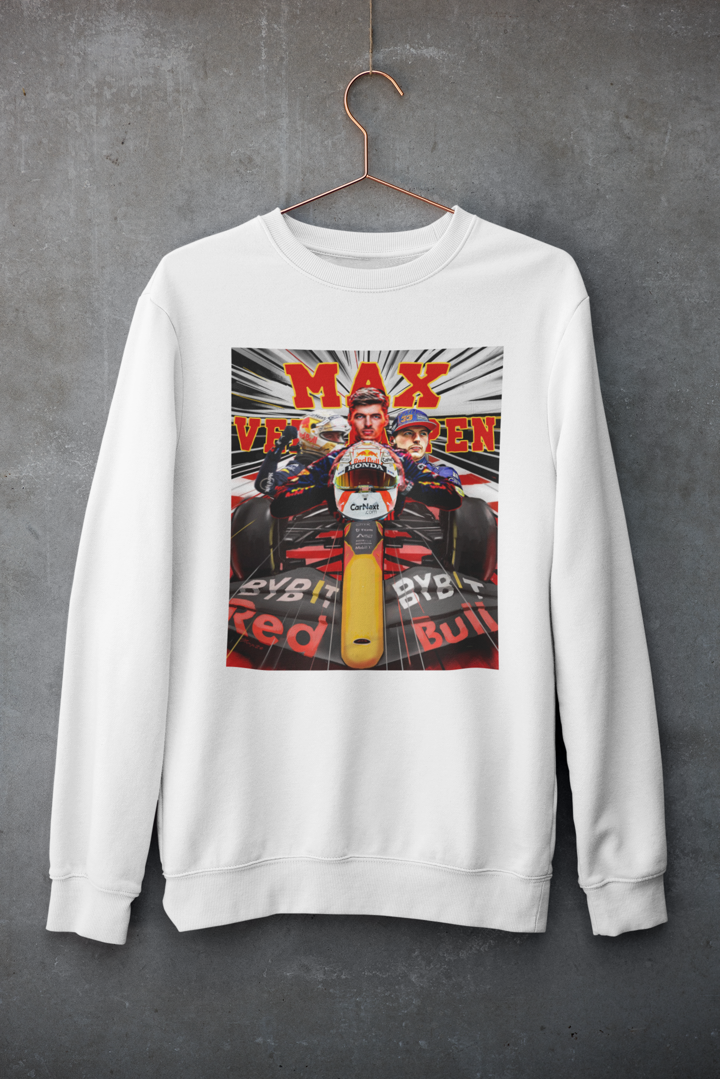 F1 Sweatshirt Max Verstappen boxbox