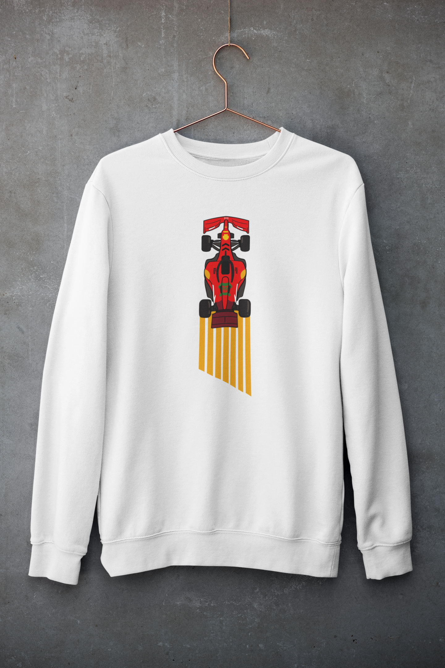 F1 Sweatshirt Ferrari Car - boxbox