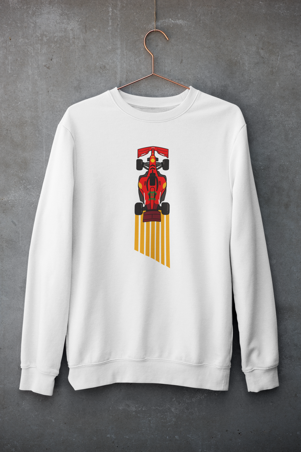F1 Sweatshirt Ferrari Car - boxbox