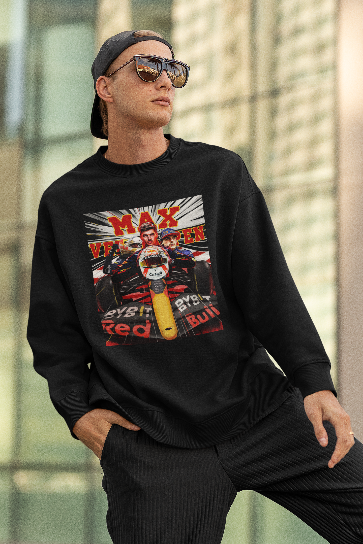 F1 Sweatshirt Max Verstappen - boxbox