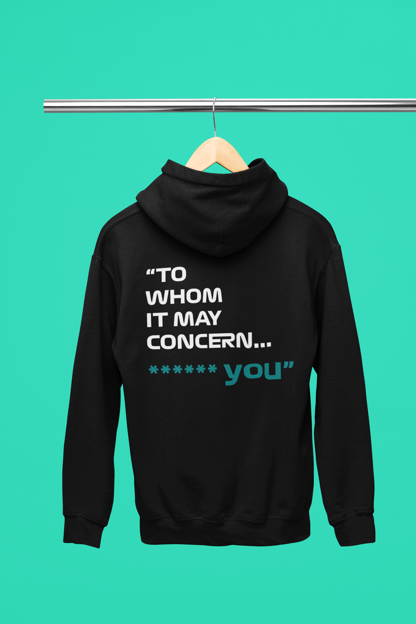 Formula 1 To Whom it May Concern Hoodie - boxbox