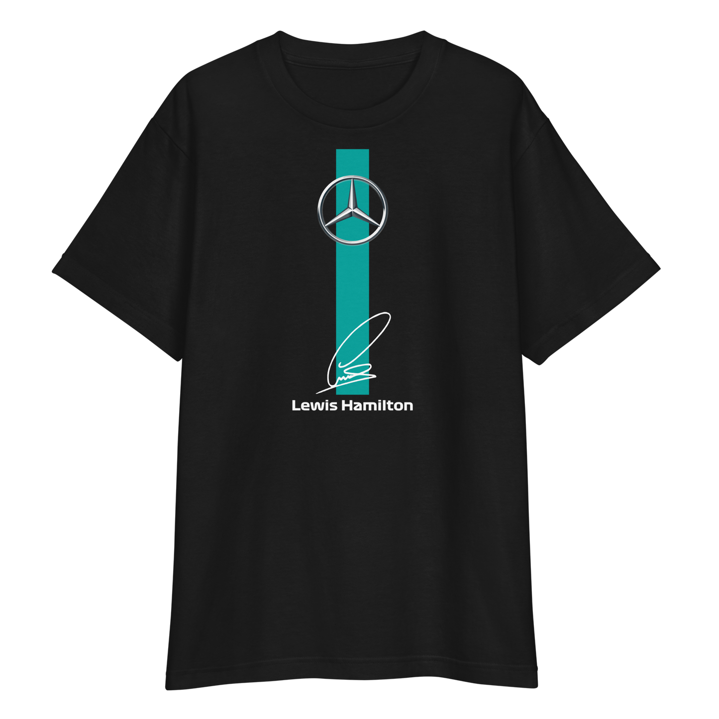 boxbox Oversized T-shirt Mercedes Lewis Hamilton - boxbox