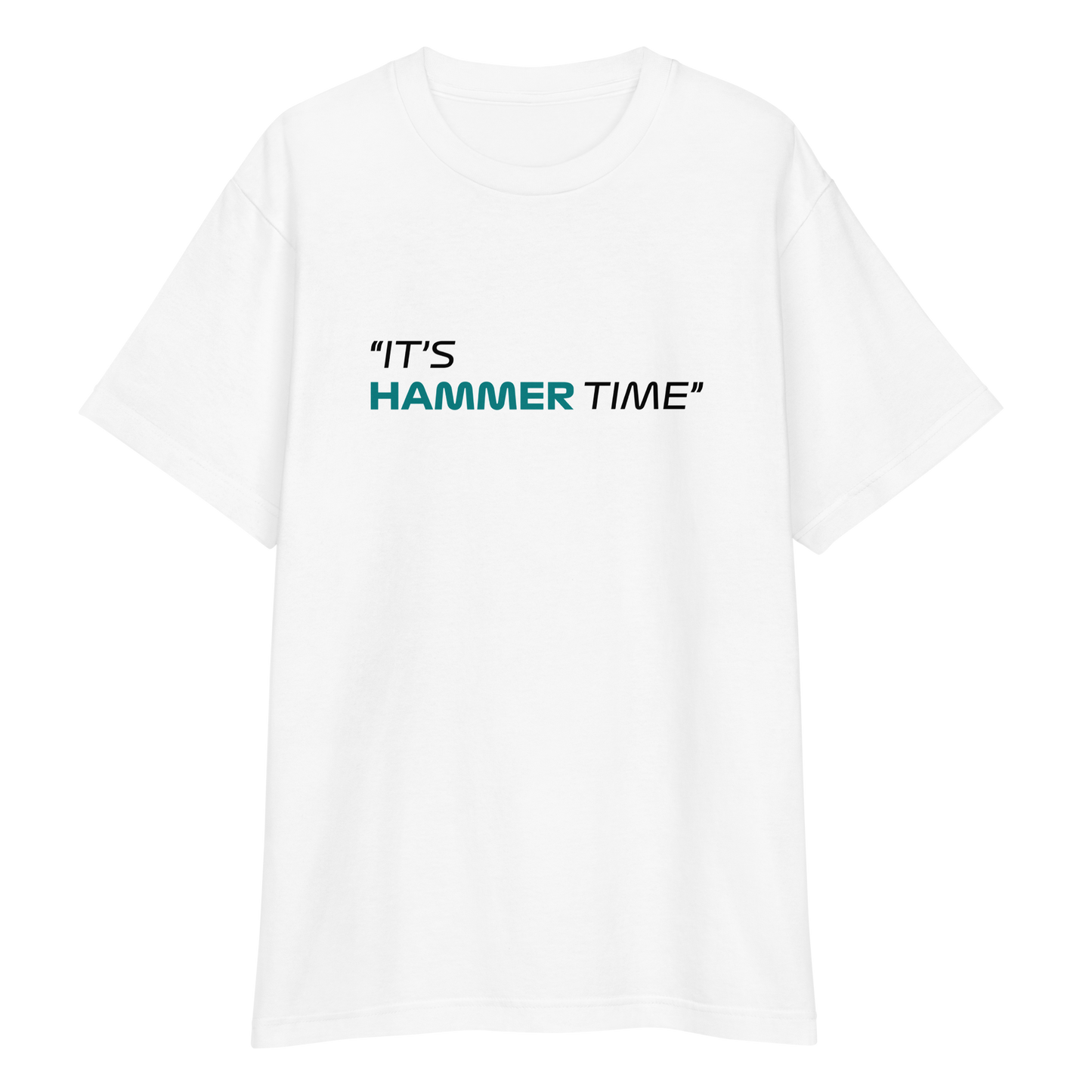 Oversized T-shirt Its Hammer Time - boxbox