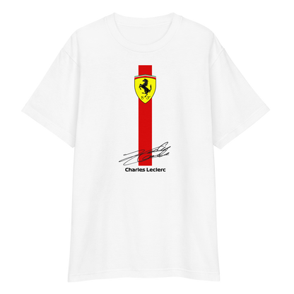 boxbox Oversized T-shirt Ferrari Charles Leclerc - boxbox