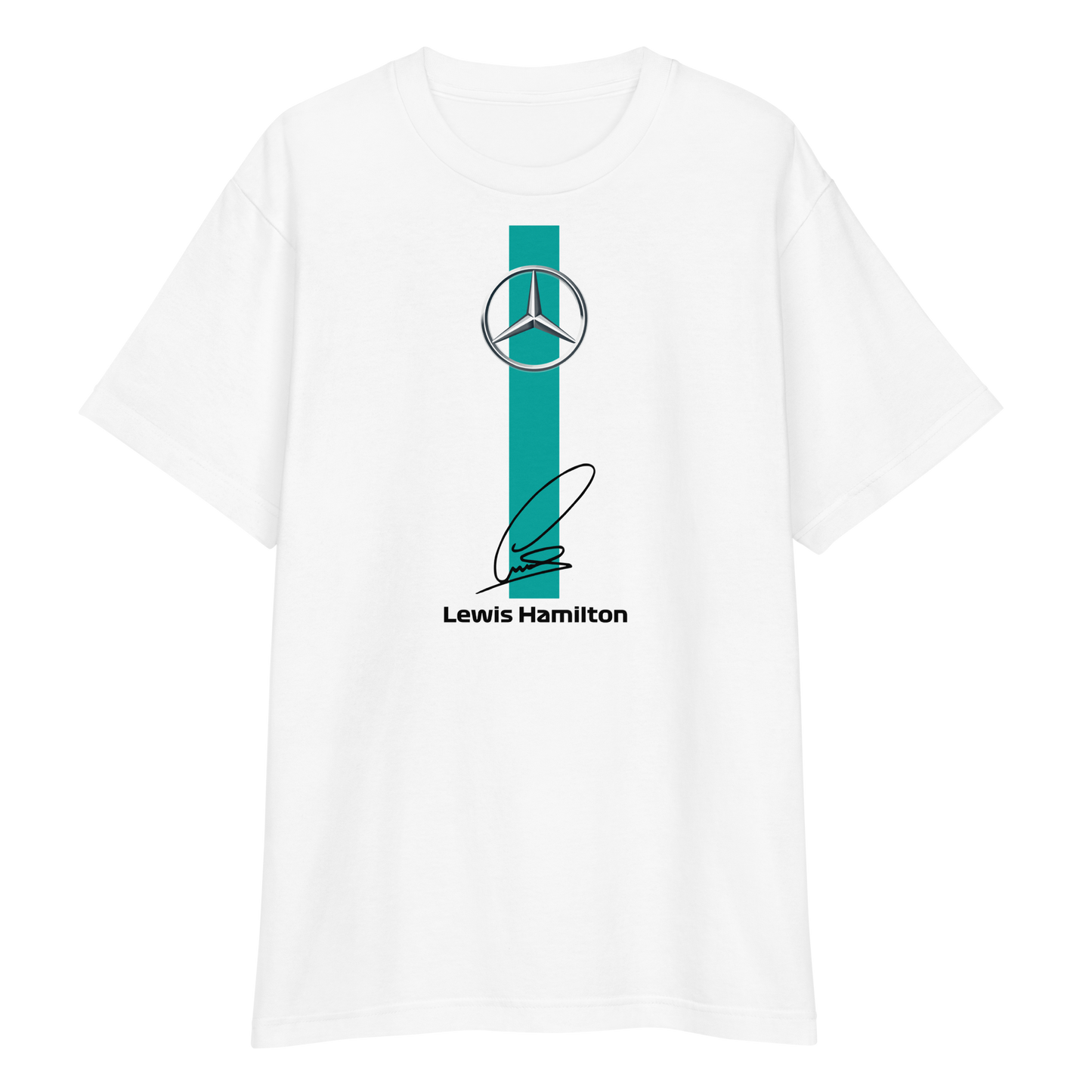 boxbox Oversized T-shirt Mercedes Lewis Hamilton - boxbox