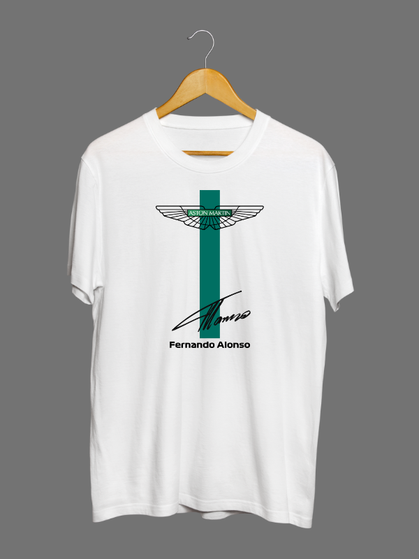 Formula 1 Fernando Alonso Aston Martin T-Shirt - boxbox